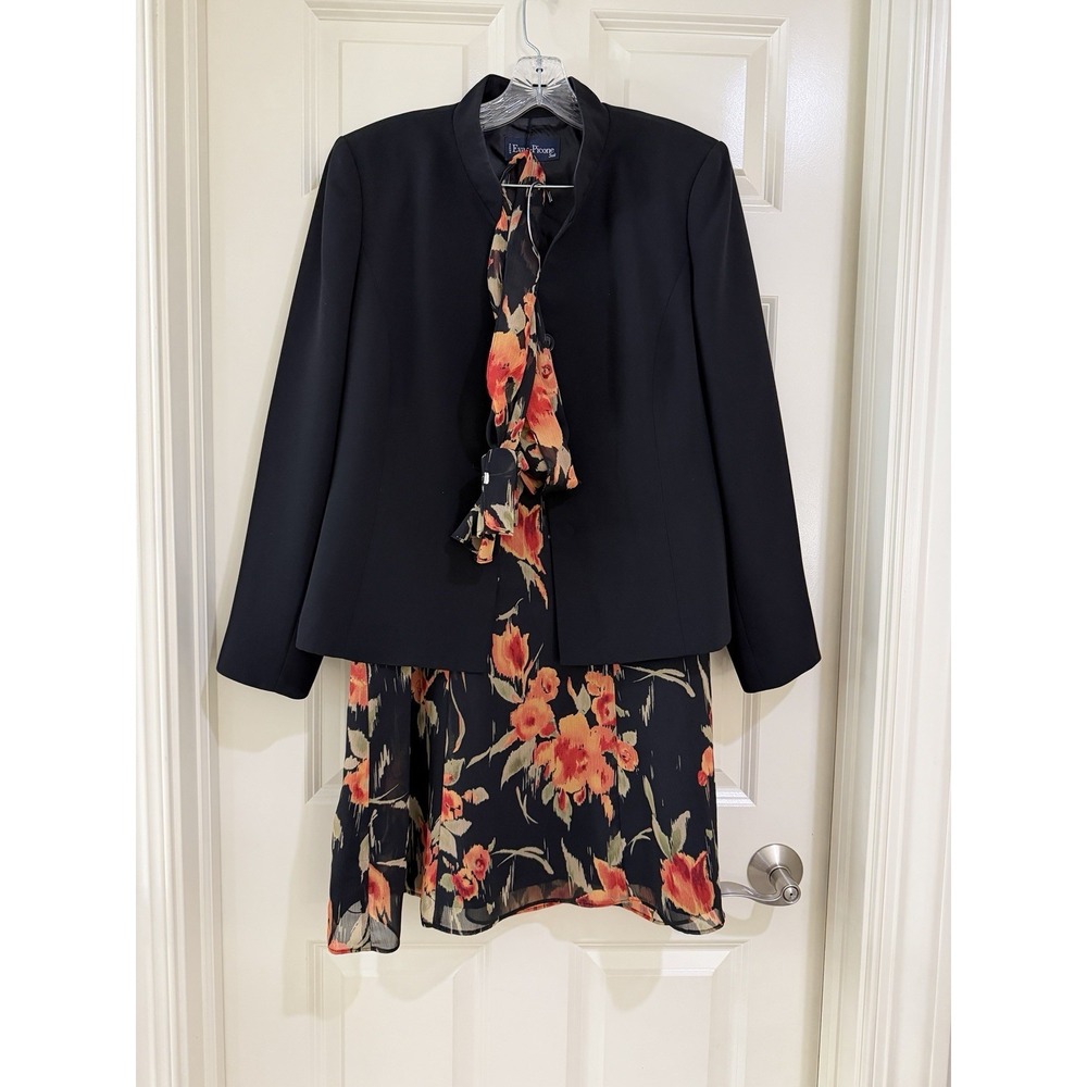 evan -picone women 2- piece skirt suits size 14P